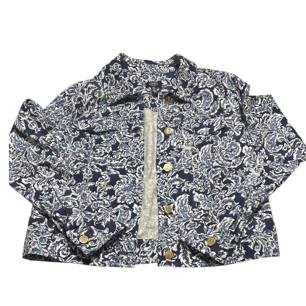 Denim Paisley Jacket